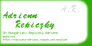adrienn repiczky business card
